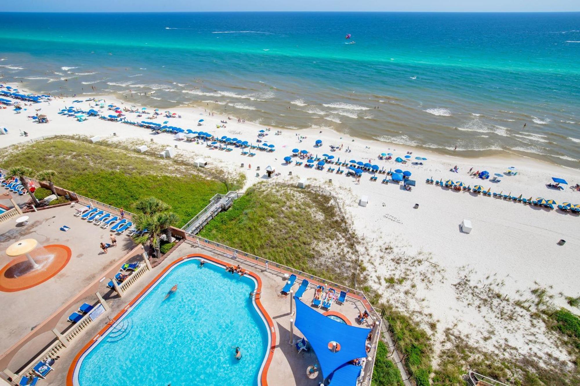 Gulf Front Master Br In Sunrise Beach With Amazing Views! Sleeps 7! Panama Stadt Exterior foto